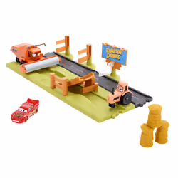 Disney Pixar Cars Disney · Pixar – Cars – Coffret Évasion de Frank, Course et cascades, Ensemble véhicule et piste, 4 an(s), ...