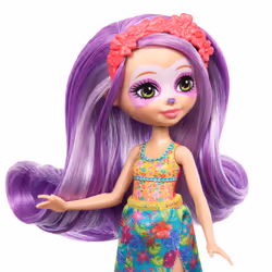 Enchantimals – MINI-POUPÉE SABINDRA PARESSEUX & TANG SUNSHINE BEACH