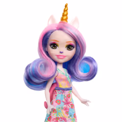 Enchantimals – MINI-POUPÉE ULIA LICORNE ET PACIFICA SUNSHINE BEACH