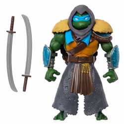 Figurine - MOTU x TMNT - Stealth Armor Leonardo - 14 cm - Articulée - Accessoires inclus