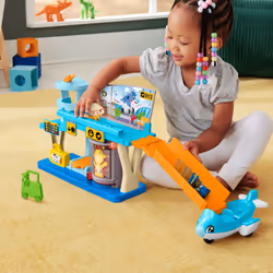 Fisher-Price Little People – – Aventures à l’Aéroport, Aéroport et avion, 1 an(s), Multicolore, Plastique