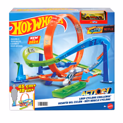 Hot Wheels Action – Coffret Loop Cyclone Challenge - Vue supplémentaire 6