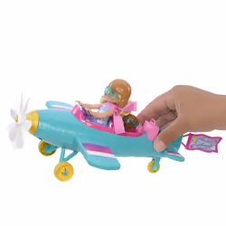 Barbie Chelsea – Can Be… – Coffret avion et poupée
