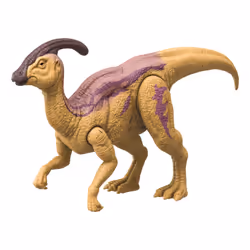 Jurassic World – Figurine Parasaurolophus Rugissement Féroce, 4 an(s), Marron