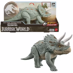 Jurassic World Figurine Tricératops MÉGA ACTION - Vue supplémentaire 10