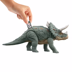 Jurassic World Figurine Tricératops MÉGA ACTION - Vue supplémentaire 4