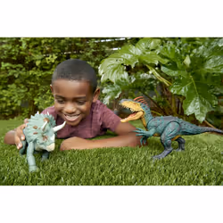 Jurassic World Figurine Tricératops MÉGA ACTION - Vue supplémentaire 8