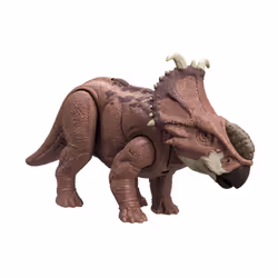 Jurassic World – Figurine Pachyrhinosaurus Rugissemen Féroce, 4 an(s), Multicolore, Plastique