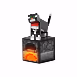 Minecraft – Figurine Chat Bicolore Diamond Level, 6 an(s), Multicolore