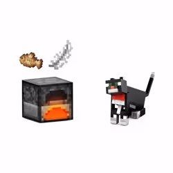 Minecraft – Figurine Chat Bicolore Diamond Level