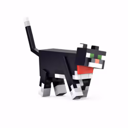 Minecraft – Figurine Chat Bicolore Diamond Level