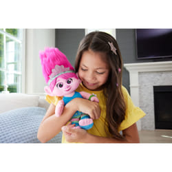 Mattel Trolls 3 Band Together Hair Pops Showtime Surprise Queen Poppy