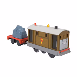 Thomas & Friends – Thomas et ses Amis – Locomotive Motorisée Toby, Train, Thomas & Friends, 3 an(s), Métal, Plastique ...