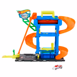 Hot Wheels City HTN80, Ensemble véhicule de course et piste, 3 an(s), Plastique, Multicolore