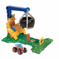 Hot Wheels Monster Trucks Coffret Arena Smashers Défi Chargement Rhinomite, Action/Aventure, 4 an(s), Multicolore, Plastique, ...