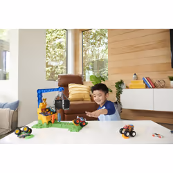 Hot Wheels Monster Trucks Coffret Arena Smashers Défi Chargement Rhinomite - Vue supplémentaire 12
