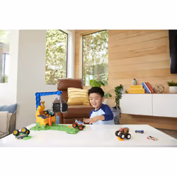 Hot Wheels Monster Trucks Coffret Arena Smashers Défi Chargement Rhinomite - Vue supplémentaire 14