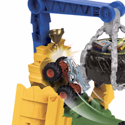 Hot Wheels Monster Trucks Coffret Arena Smashers Défi Chargement Rhinomite - Vue supplémentaire 5