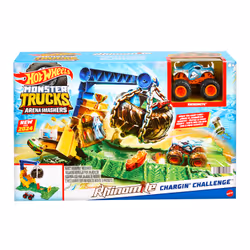 Hot Wheels Monster Trucks Coffret Arena Smashers Défi Chargement Rhinomite - Vue supplémentaire 7