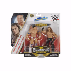 Mattel WWE – Coffret Duel de Champions Shawn Michaels contre British Bulldog, Figurine à collectionner, Sport