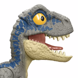 Jurassic World – Figurine Vélociraptor Blue Méga Rugissement