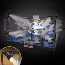 MEGA Vitrine les Beatles « Mesdames et messieurs, les Beatles !
