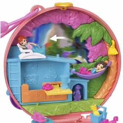Polly Pocket Coffret Aventure en Mobylette