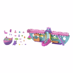 Polly Pocket Unicorn Dream Cruise Playset