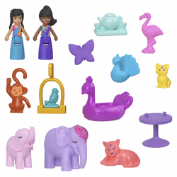 Polly Pocket Coffret Le Jardin du Paon