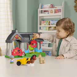 Fisher-Price Little People – Coffret L'Écurie des Joyeux Chevaux - Vue supplémentaire 8
