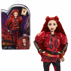 Mattel Disney Descendants: The Rise of Red, Red, Daughter of Queen of Hearts Doll - Vue supplémentaire 4