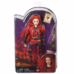 Mattel Disney Descendants: The Rise of Red, Red, Daughter of Queen of Hearts Doll - Vue supplémentaire 7