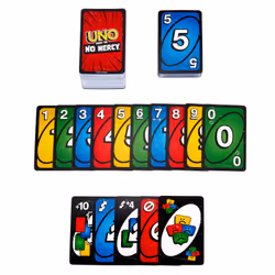 Games UNO Show 'em No Mercy Jeu de cartes Dépouillement