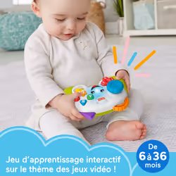 Fisher-Price Rires et Éveil Manette De Jeu Et D'Apprentissage Version Française - Vue supplémentaire 7