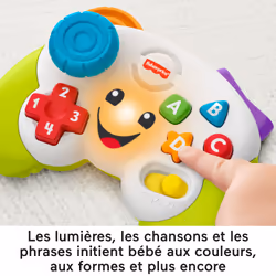 Fisher-Price Rires et Éveil Manette De Jeu Et D'Apprentissage Version Française - Vue supplémentaire 8