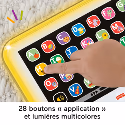 Fisher-Price Rires et Éveil Rires & Éveil - Ma Tablette Puppy Pour Un Éveil Progressif - Jouet D'Eveil - 12 Mois Et + - Vue supplémentaire 3