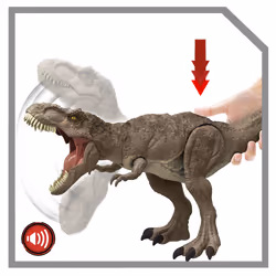 Jurassic World – Figurine Tyrannosaure Attaque Impitoyable - Vue supplémentaire 4
