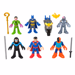Fisher-Price Imaginext – Coffret de figurines Deluxe DC Super Friends, 3 an(s), Multicolore