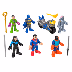 Fisher-Price Imaginext – Coffret de figurines Deluxe DC Super Friends - Vue supplémentaire 4