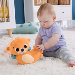 Fisher-Price – Loutre 2 en 1 pour jeu à plat ventre