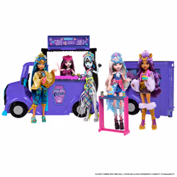 Monster High – Coffret Tour Bus Rock Sang-Sationnel - Vue supplémentaire 5