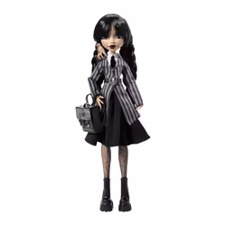 Monster High Mercredi Addams Poupée Mannequin Uniforme Nevermore avec Socle - Vue supplémentaire 5