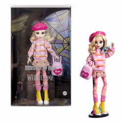 Monster High Wednesday Enid Sinclair Doll, Poupée mannequin, Femelle, 4 an(s), Garçon/Fille, Multicolore