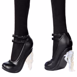 Monster High Poupée Mercredi Addams En Tenue De Bal Avec Socle - Vue supplémentaire 5
