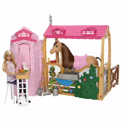 Barbie Mysteries The Great Horse Chase Ultimate Stable Playset - Vue supplémentaire 2