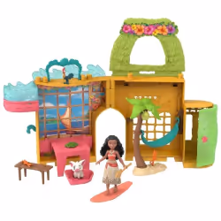 Mattel Disney Princess STORYTIME STACKERS Vaiana's Island Home