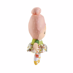Fisher-Price – Ma Première Poupée Câline avec anneau de dentition arc-en-ciel