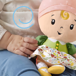 Fisher-Price – Ma Première Poupée Câline avec anneau de dentition arc-en-ciel - Vue supplémentaire 4