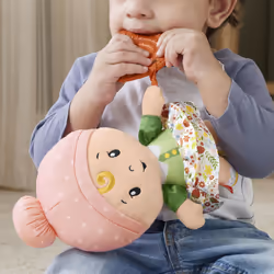 Fisher-Price – Ma Première Poupée Câline avec anneau de dentition arc-en-ciel - Vue supplémentaire 5