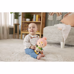 Fisher-Price – Ma Première Poupée Câline avec anneau de dentition arc-en-ciel - Vue supplémentaire 7